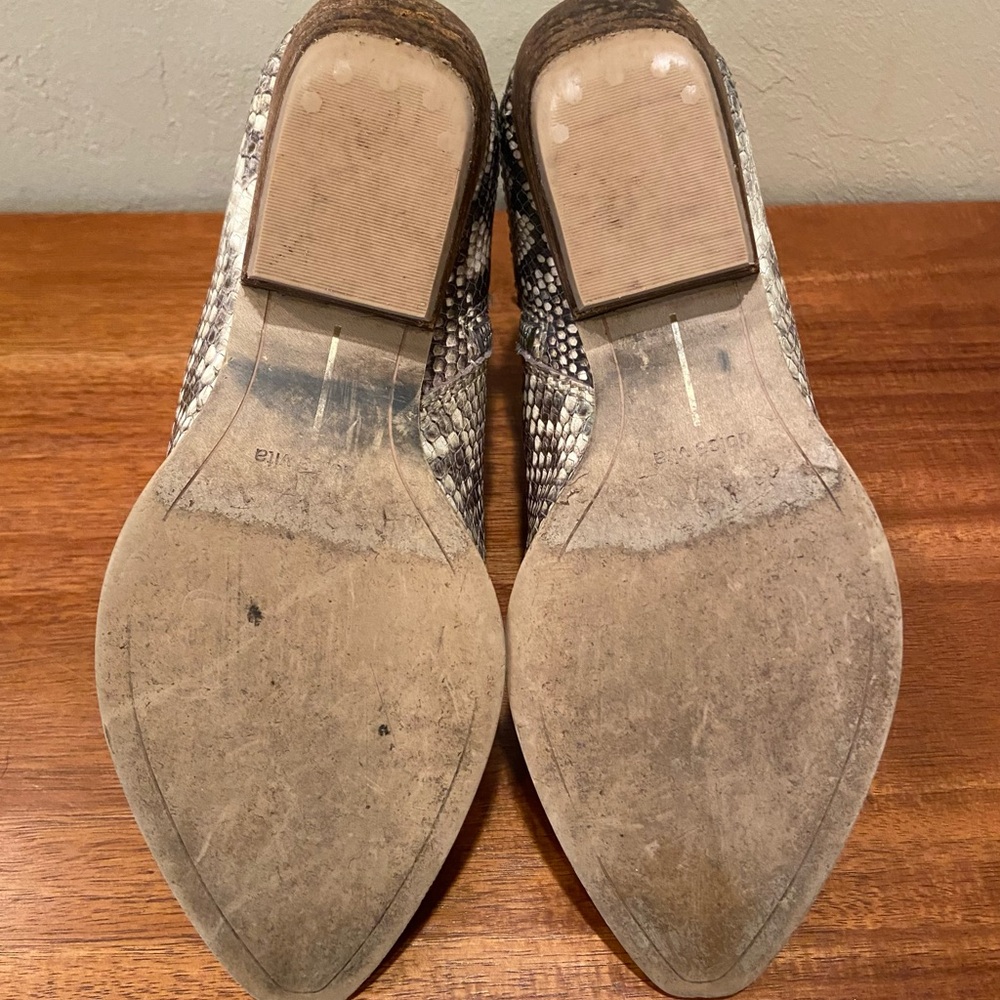 Dolce Vita Unity Snake Print Booties - image 8
